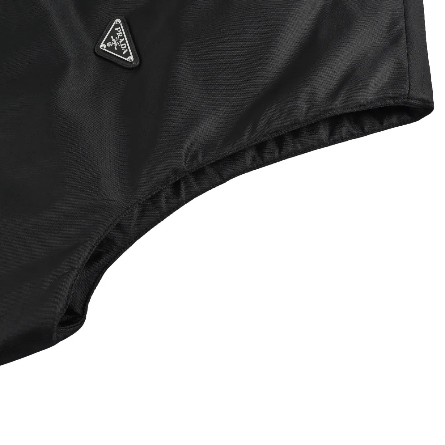 Louis Vuitton/Prada/Prada 25Fw triangle logo cotton vest Vuitton 25ss hot diamond route short sleeves
